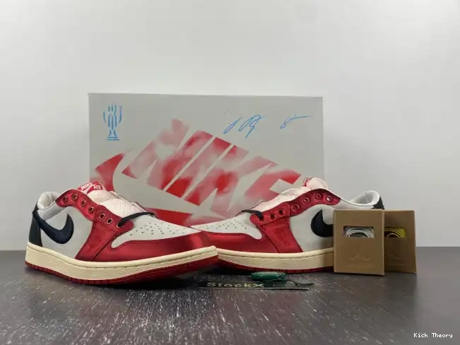 Kicked Out Shoe Store x Away Trophy Room Air OG Low Jordan FN0432-100 1 0615